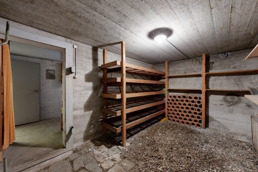 view of storage room