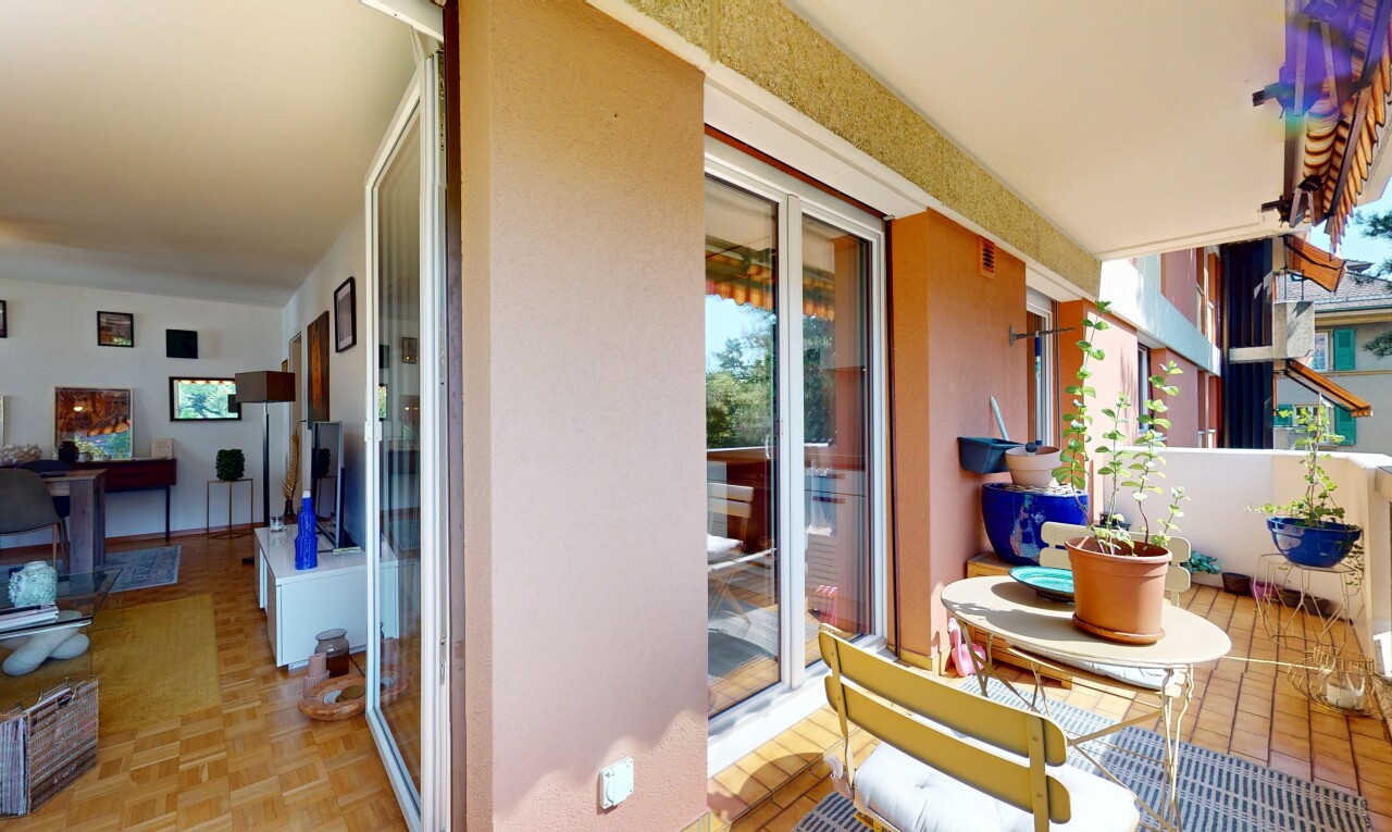 balkon mit balkon