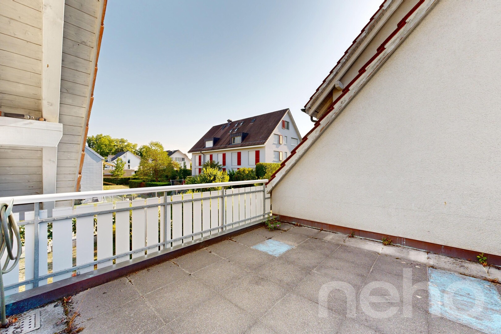 terrasse mit from property, day time, wohngebietblick, residential view, und view focus