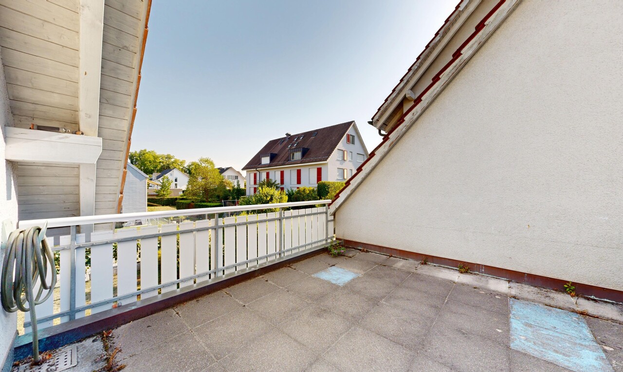 terrasse mit from property, day time, wohngebietblick, residential view, und view focus