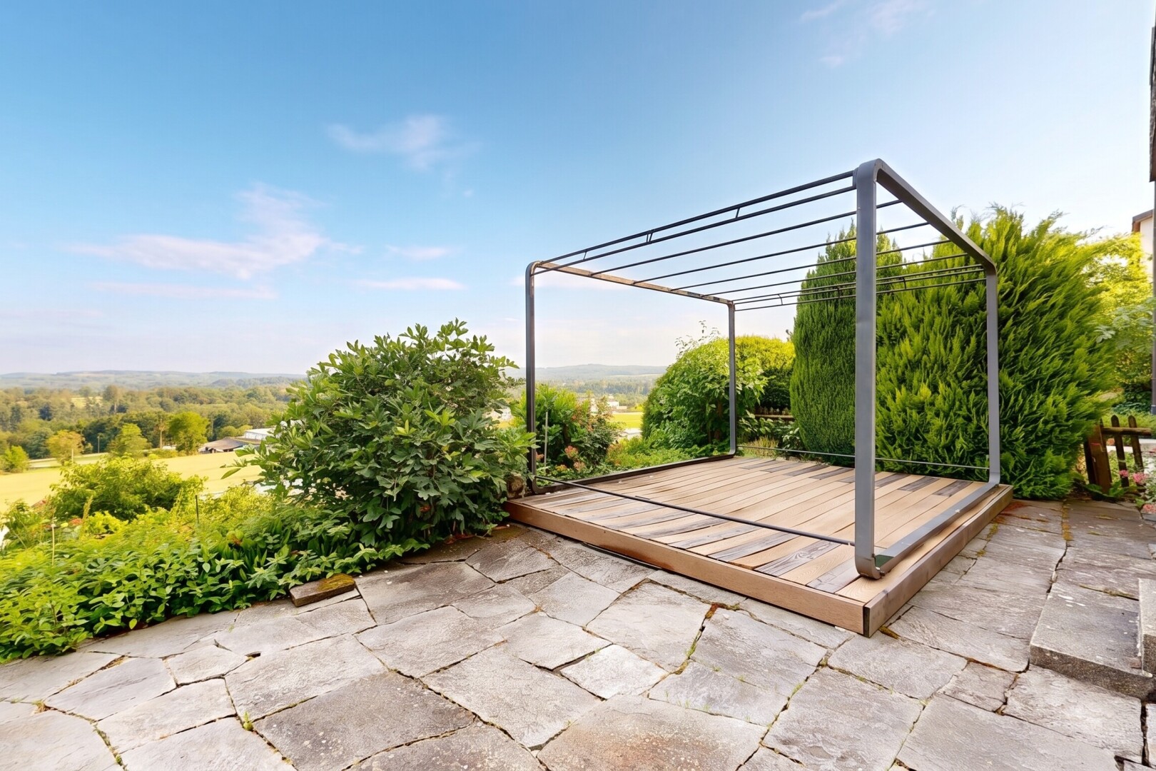 terrasse mit from property, deck, und day time