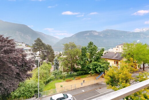 view of mountain background