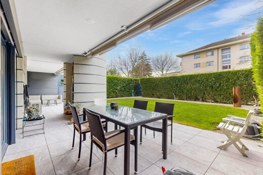 patio / terrace featuring outdoor dining space, a patio, and a fenced backyard