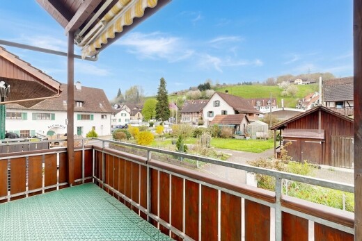 balkon mit from property, day time, wohngebietblick, und residential view