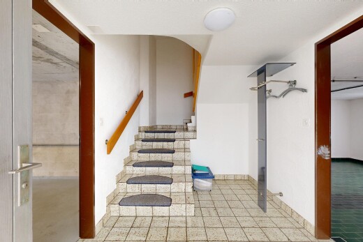 treppe mit inside property, treppen, gipskartonwand, drywall, und sockelleisten