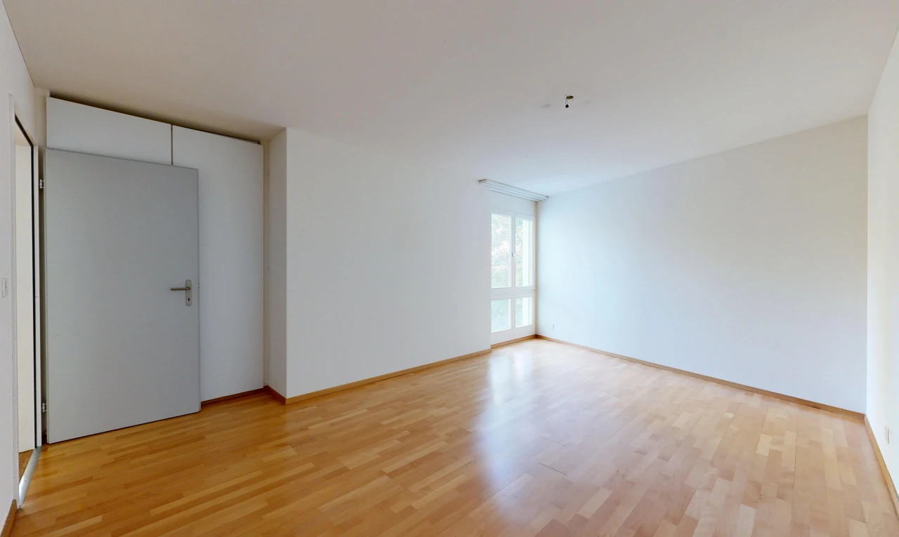 unfurnished room featuring light wood-type flooring