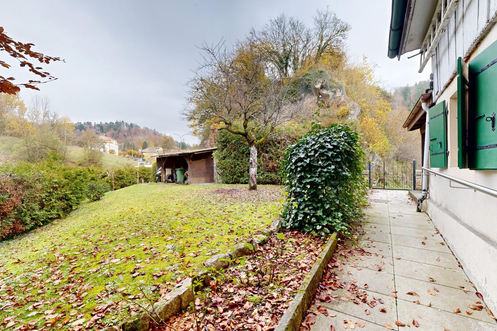 garten mit overcast