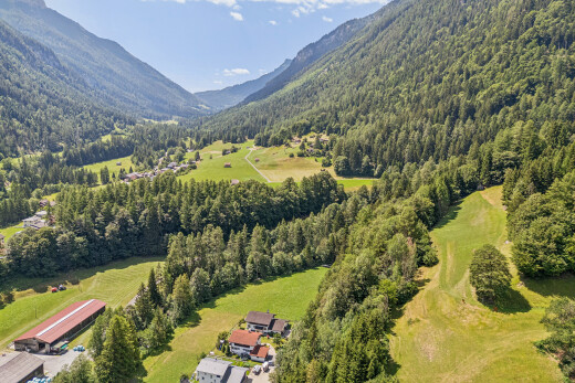 blick auf die berge mit forest view, waldblick, aerial view, mountain view, und blick auf die berge