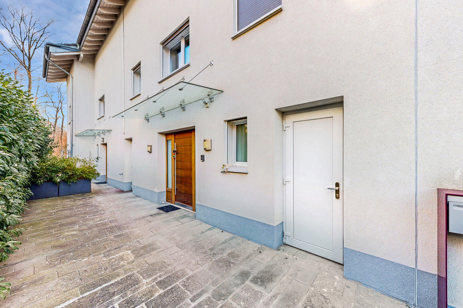 terrasse mit property visible
