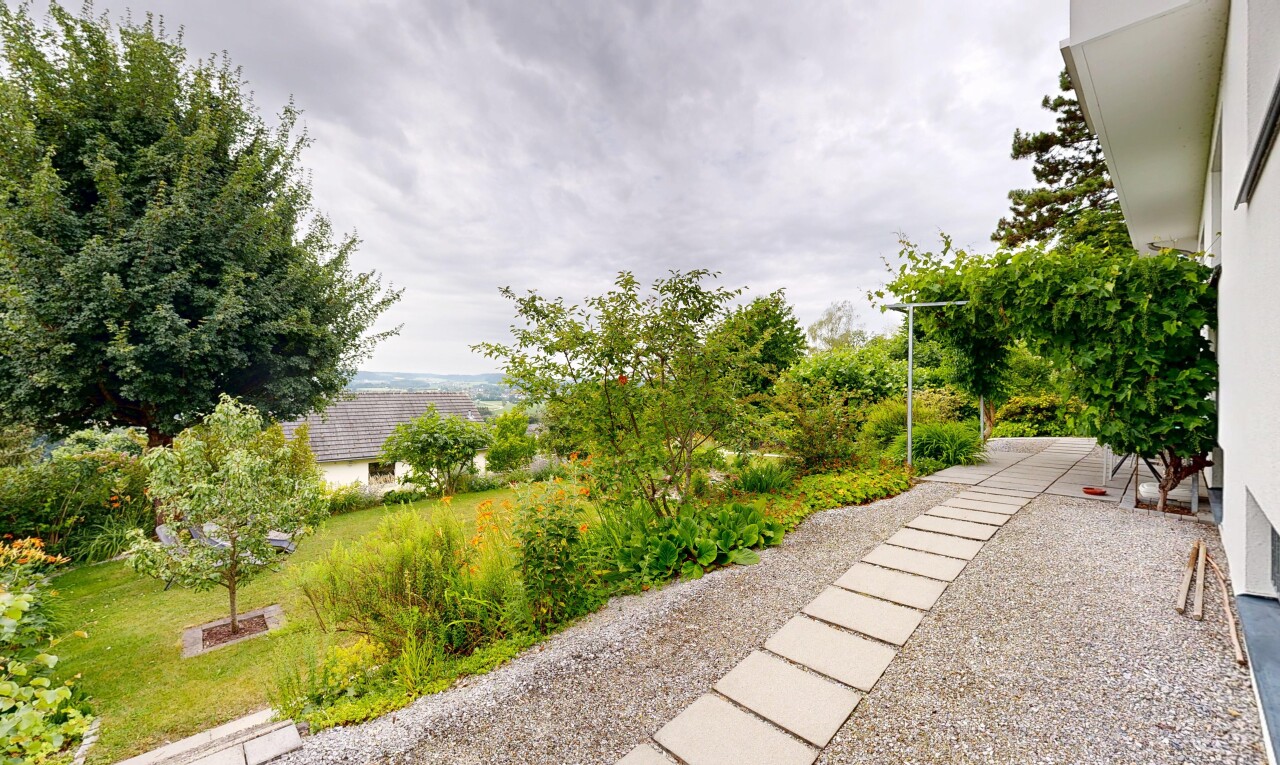 garten mit overcast