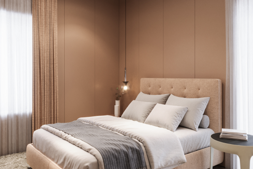 chambre avec lumière naturelle, natural light, inside property, moquette, et carpet