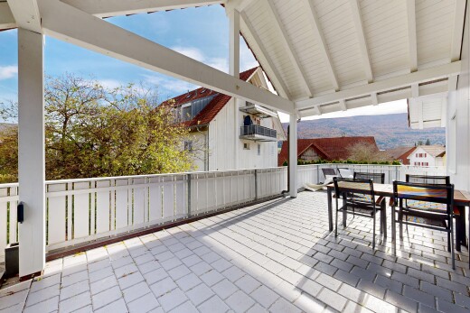 terrasse mit from property, essbereich im freien, und day time