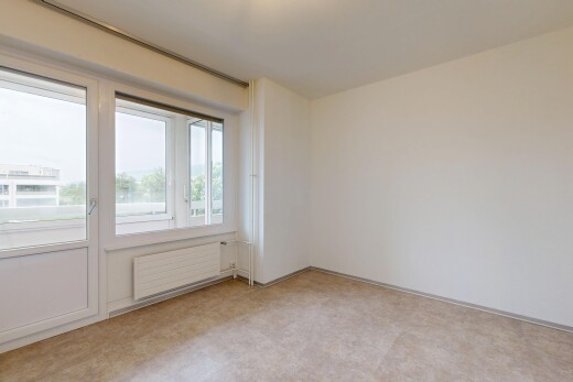pièce vide avec radiateur, cloison sèche, drywall, lumière naturelle, et natural light
