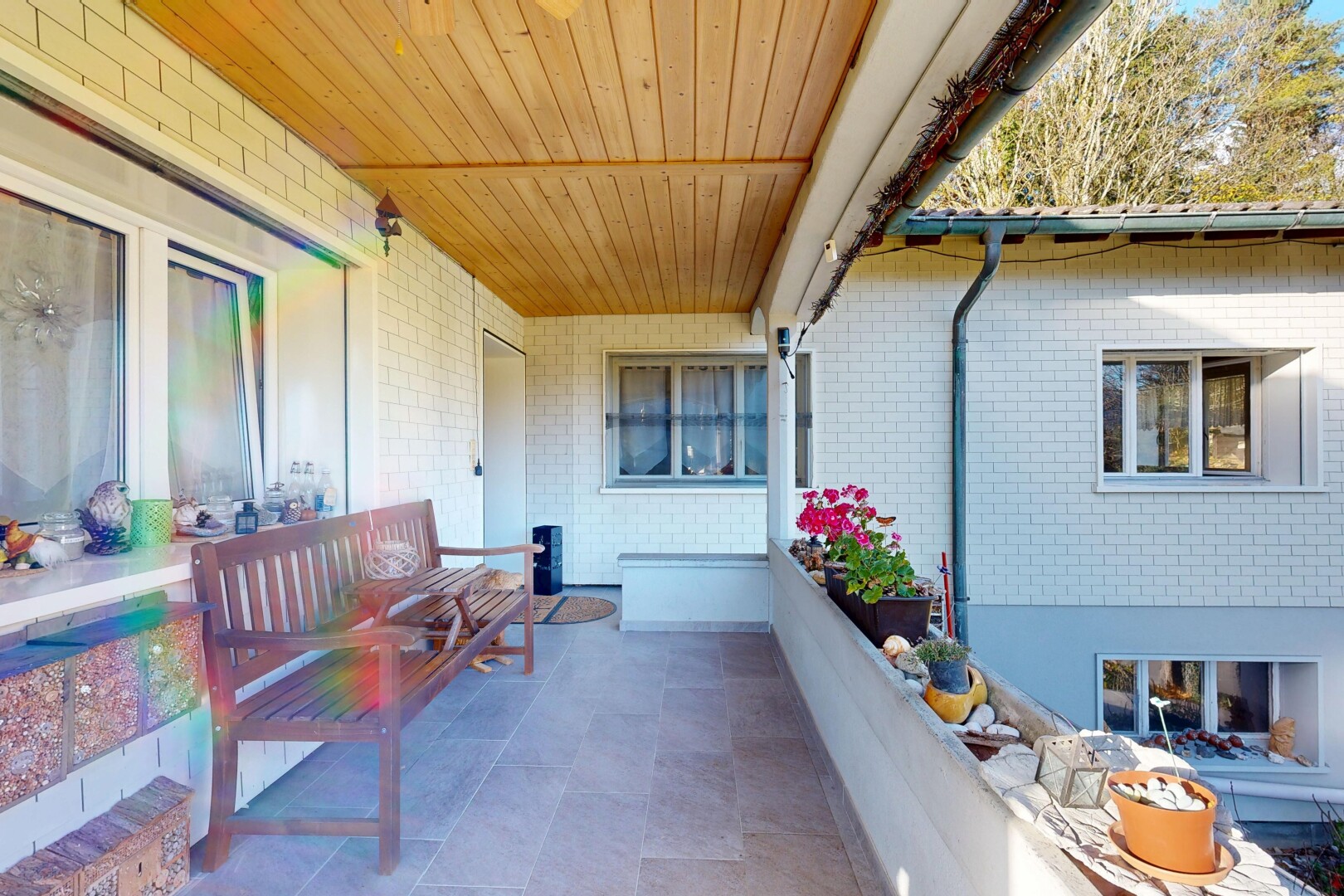 balcon avec terrasse