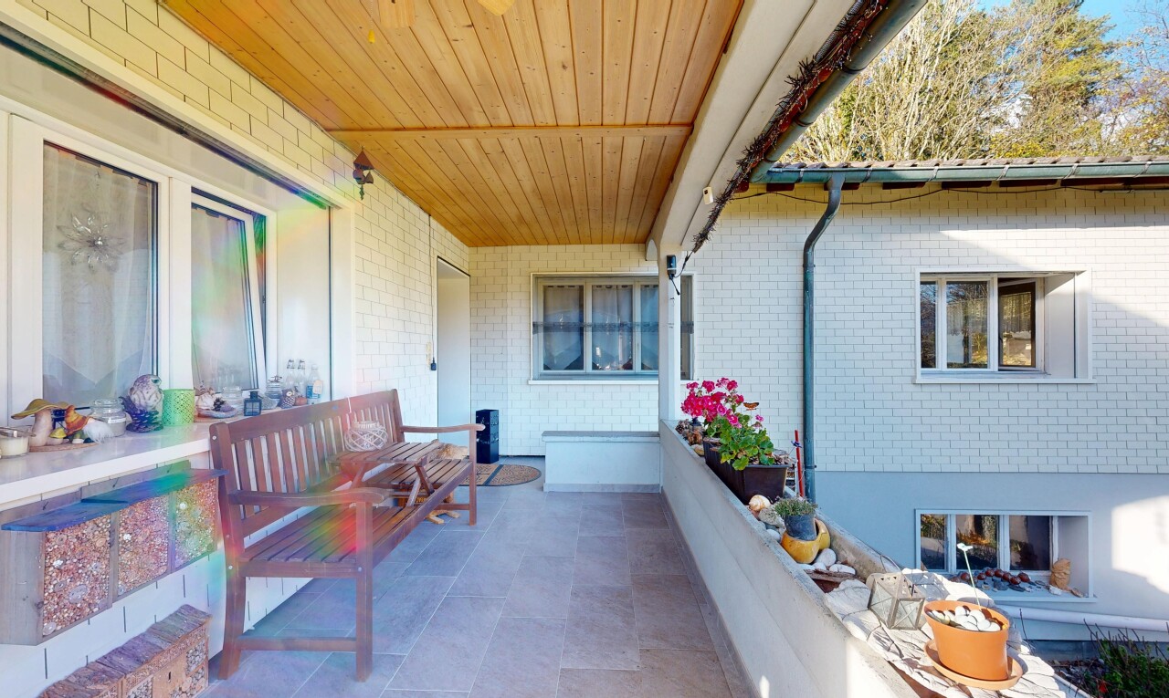 balcon avec terrasse