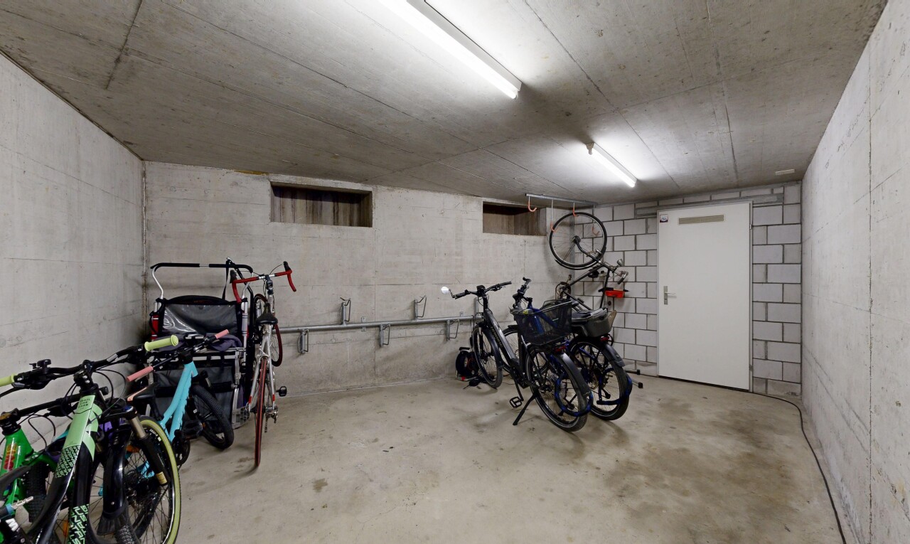 parken mit inside property und fahrradgarage