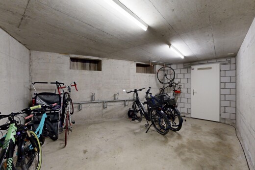 parken mit inside property und fahrradgarage