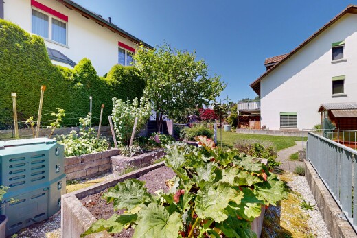 garten mit garten, day time, zaun, und from property