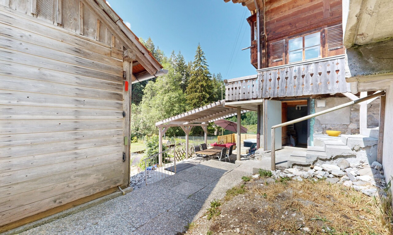 façade avec day time, from property, bardage en bois, et bardage horizontal