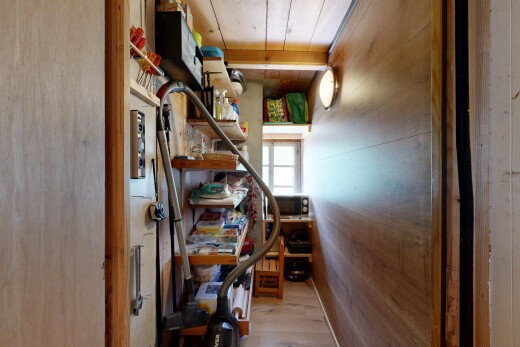 view of storage room