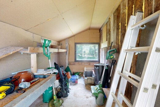 view of storage room