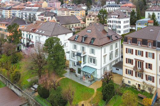 extérieur du bâtiment