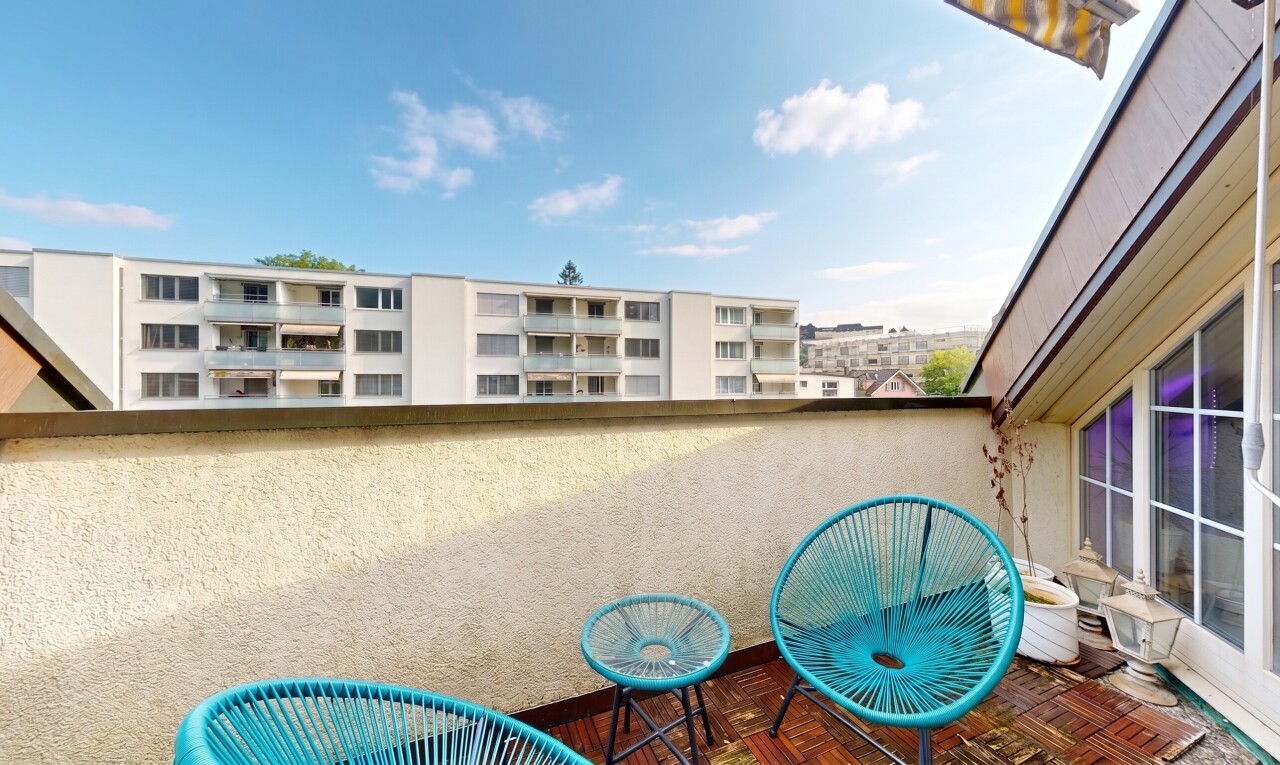 balkon mit from property, day time, balkon, und apartment complex view