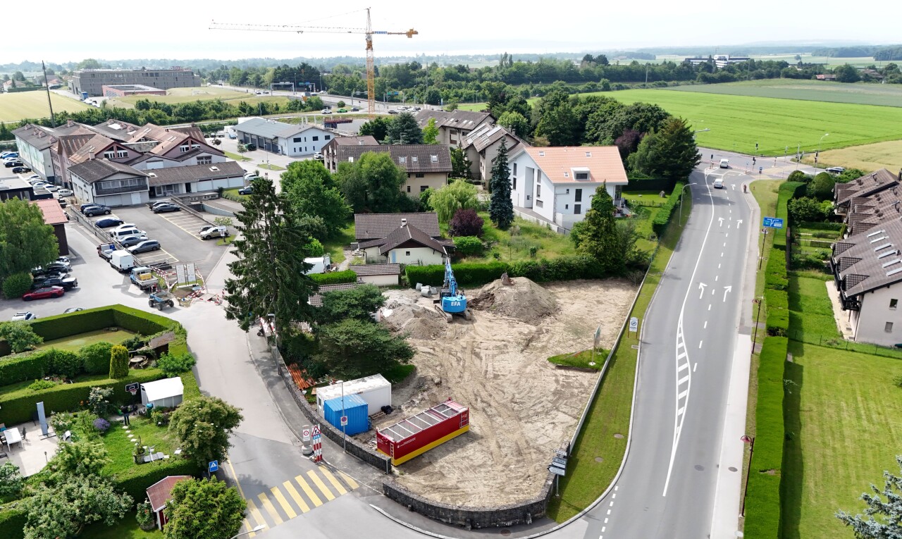 außenansicht mit residential view, wohngebietblick, und aerial view