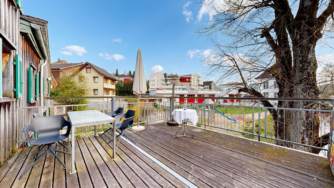terrasse avec terrasse, from property, gril, et day time