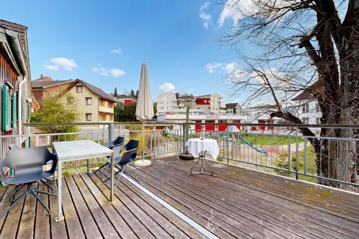 terrasse avec terrasse, from property, gril, et day time