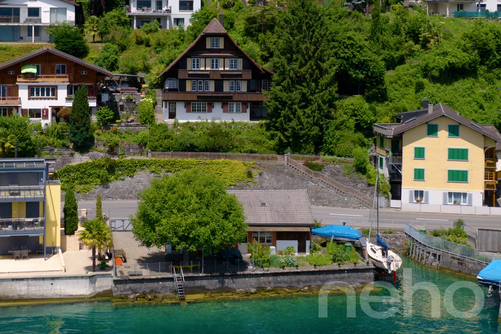view of home featuring a water view