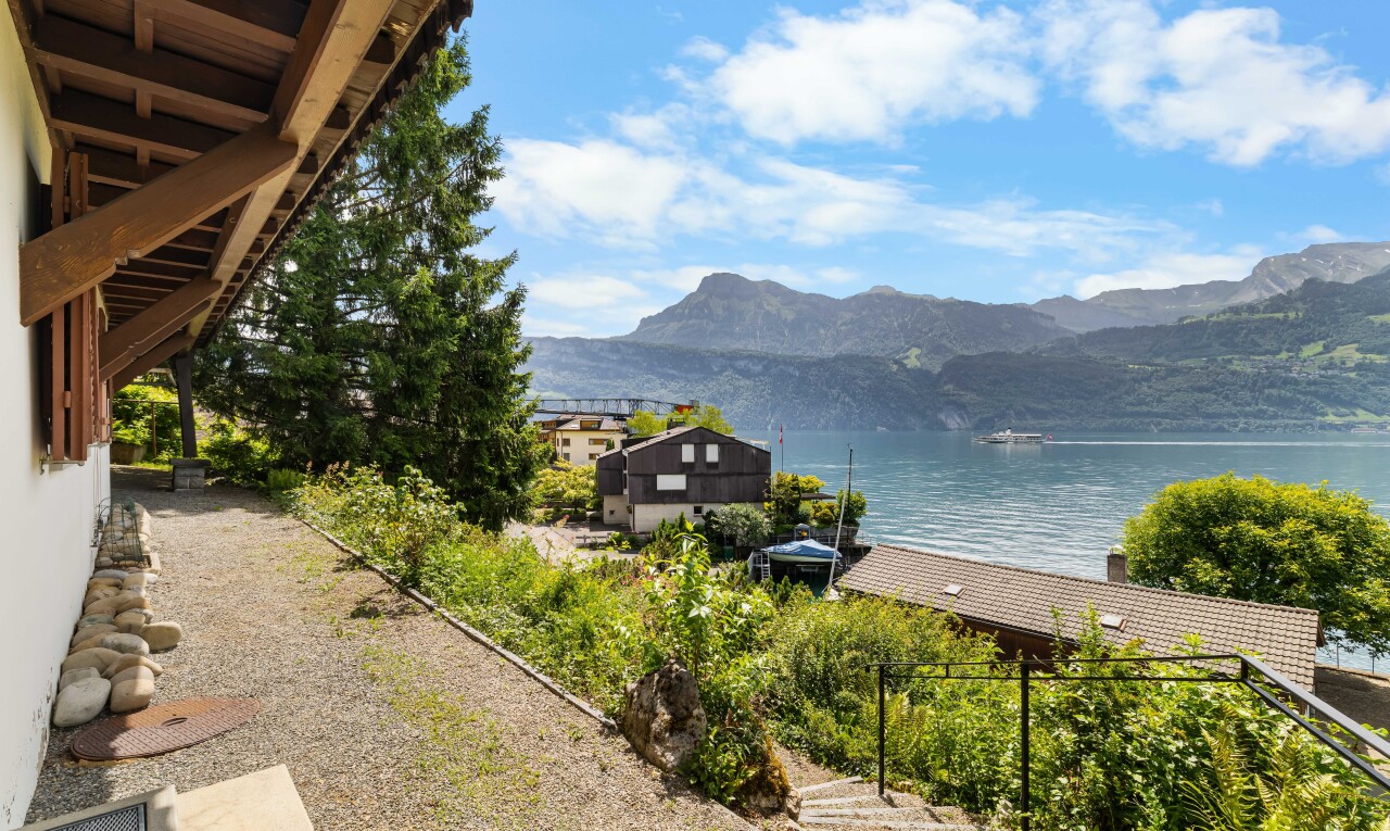 vue sur la mer avec vue sur la montagne, mountain view, from property, day time, et vue sur l'eau
