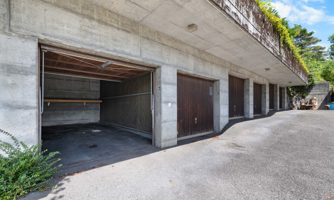 view of parking