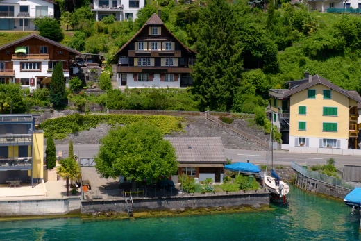 view of home featuring a water view