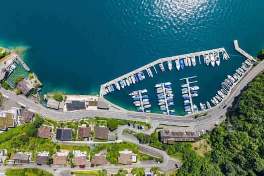 vue sur la mer avec marina view, vue sur la marina, aerial view, water view, et vue sur l'eau