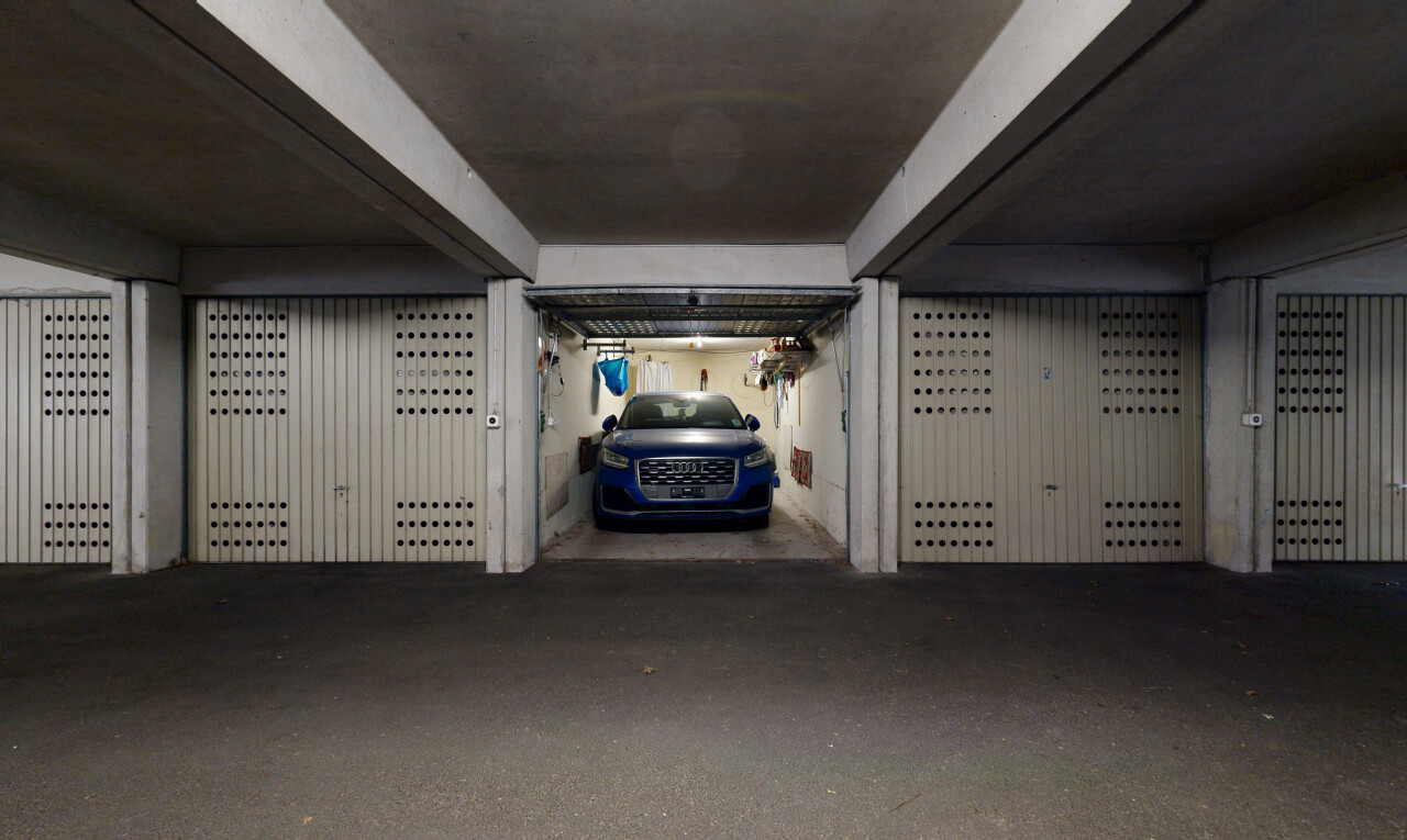 view of parking
