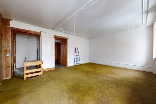 leerer raum mit inside community, gipskartonwand, drywall, teppich, und carpet