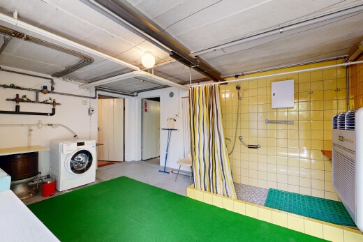 wäschekammer mit inside property, tumbler, gipskartonwand, drywall, und garage