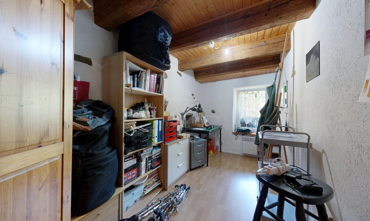 view of storage room
