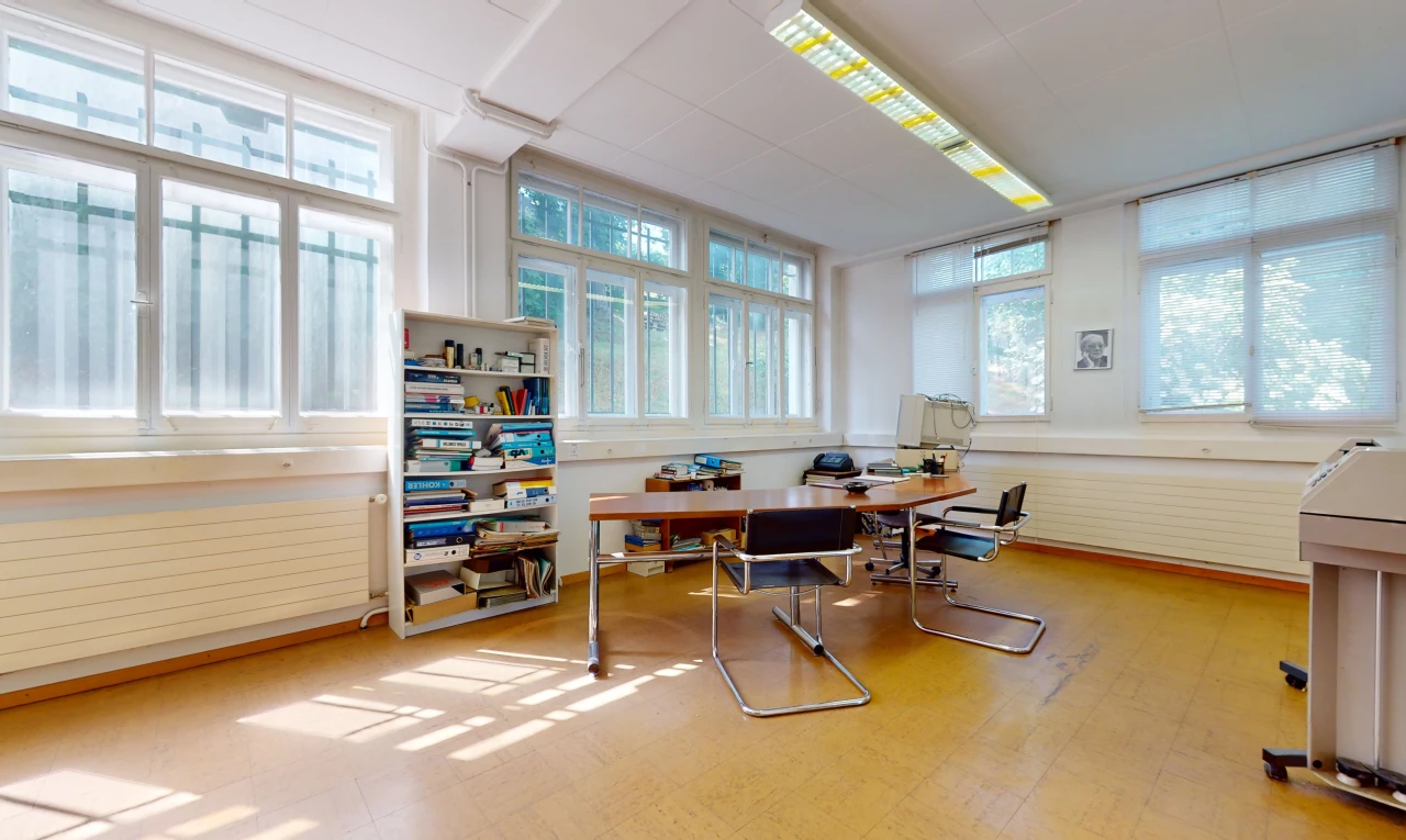 office space with natural light