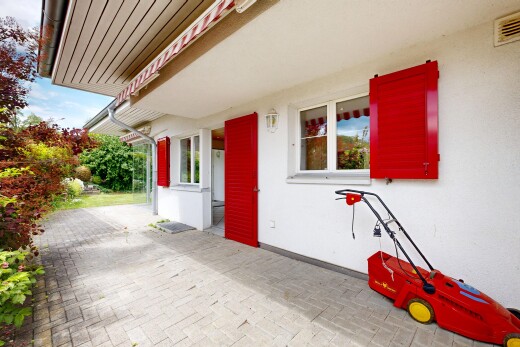 außenansicht mit from property und stuckverkleidung