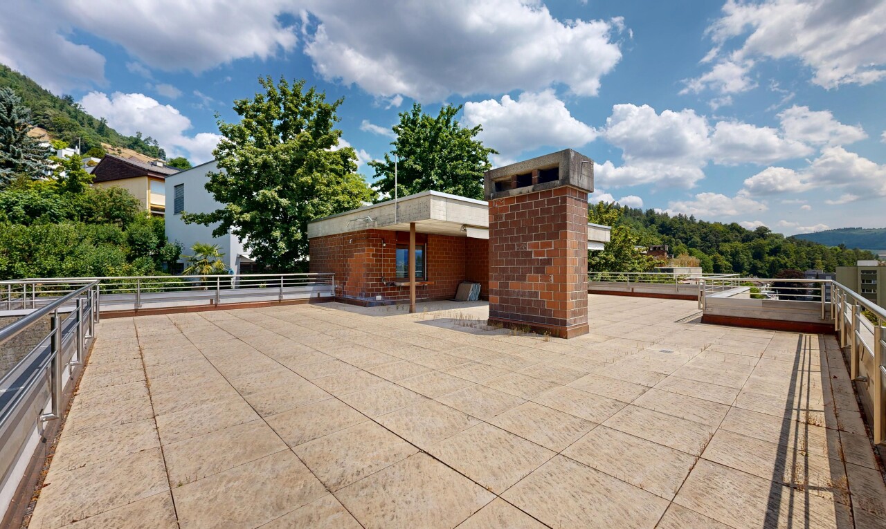 terrace with a patio