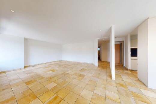 view of spare room