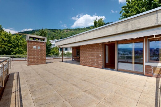 terrace with a patio