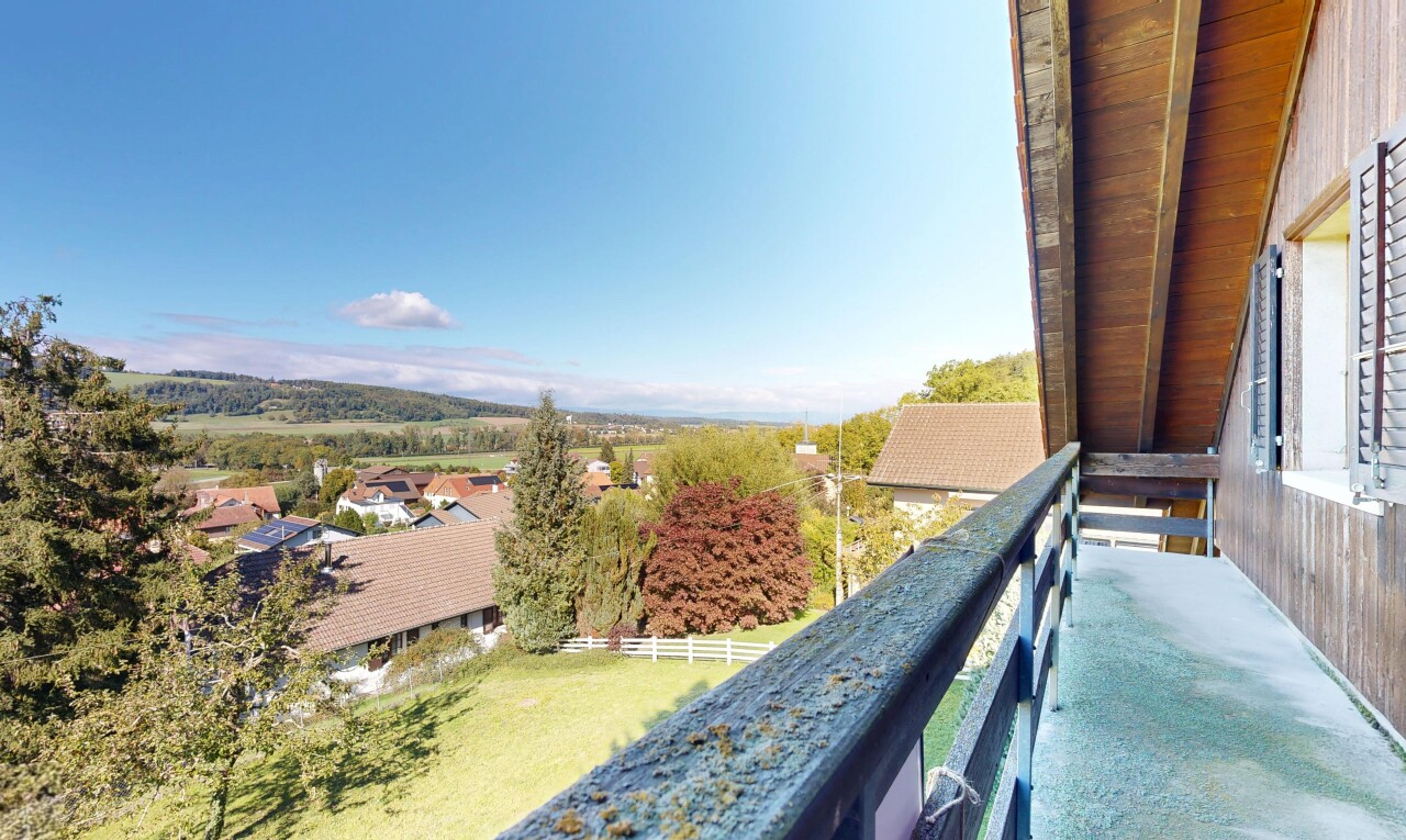 balcon avec balcon, day time, et from property