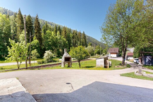 außenansicht mit day time, blick auf die berge, und mountain view