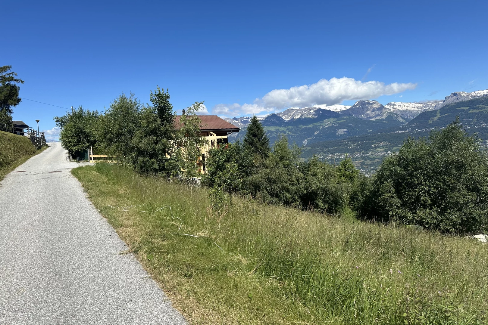 vue sur la montagne avec vue sur la forêt et vue sur la montagne