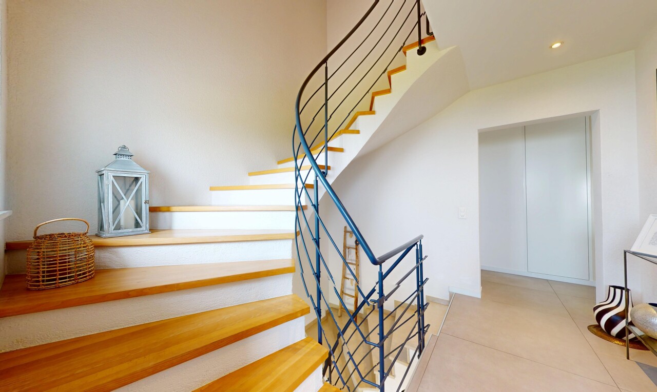 view of stairs