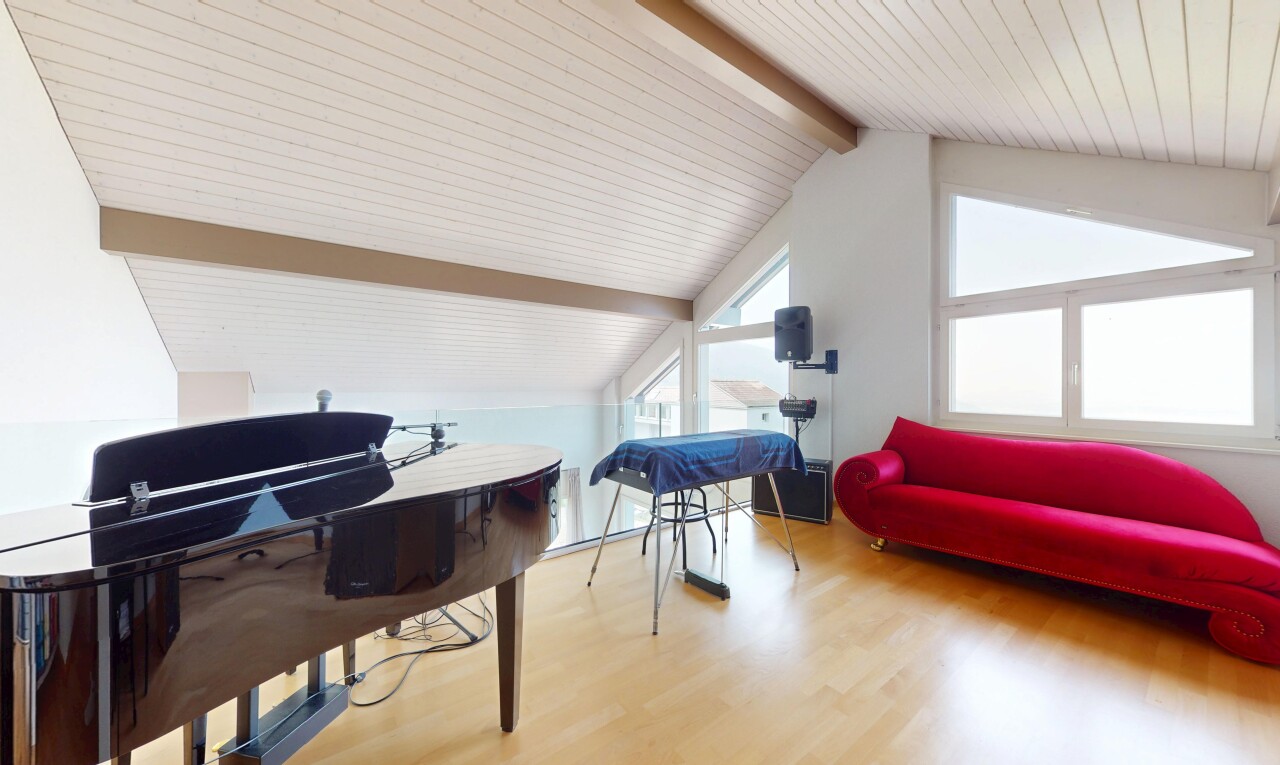 living / dining area with wood finished floors