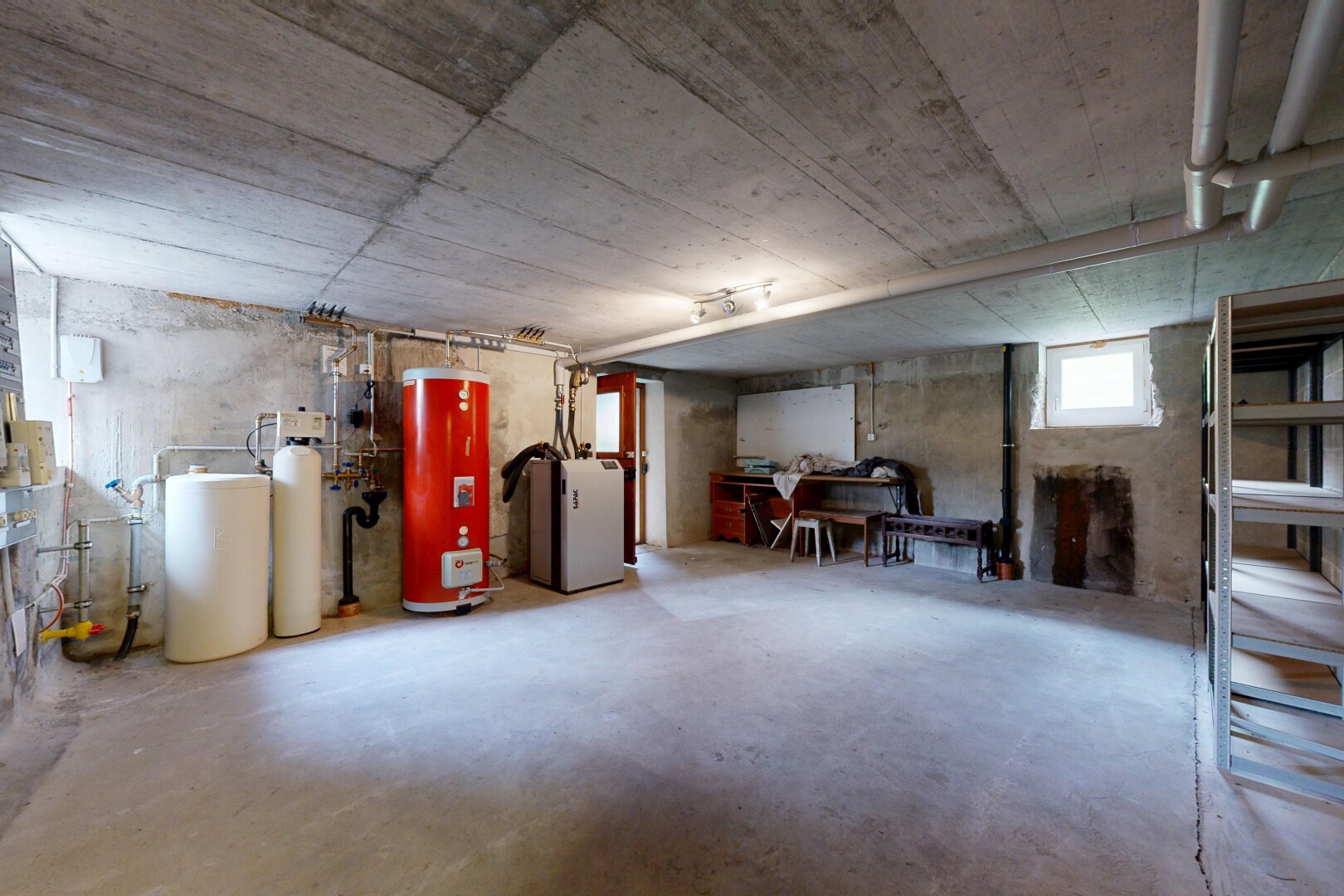 parken mit inside property und wasserkocher